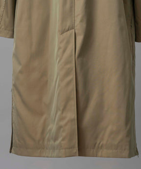 120/2/2 Suvin Cotton Gabardine Prime-Over Balmacaan Coat