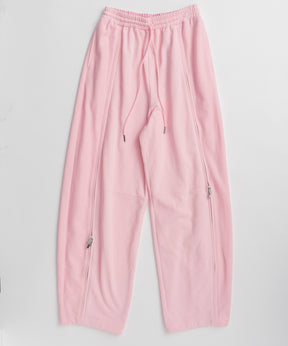 Front Zip Sweat Pants