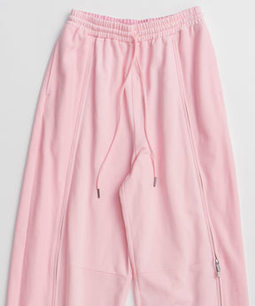 Front Zip Sweat Pants