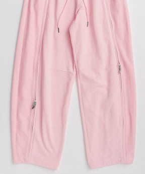 Front Zip Sweat Pants