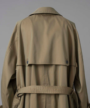 120/2/2/2/2/2/Suvin Cotton Gabardine Prime-Over 트렌치 코트