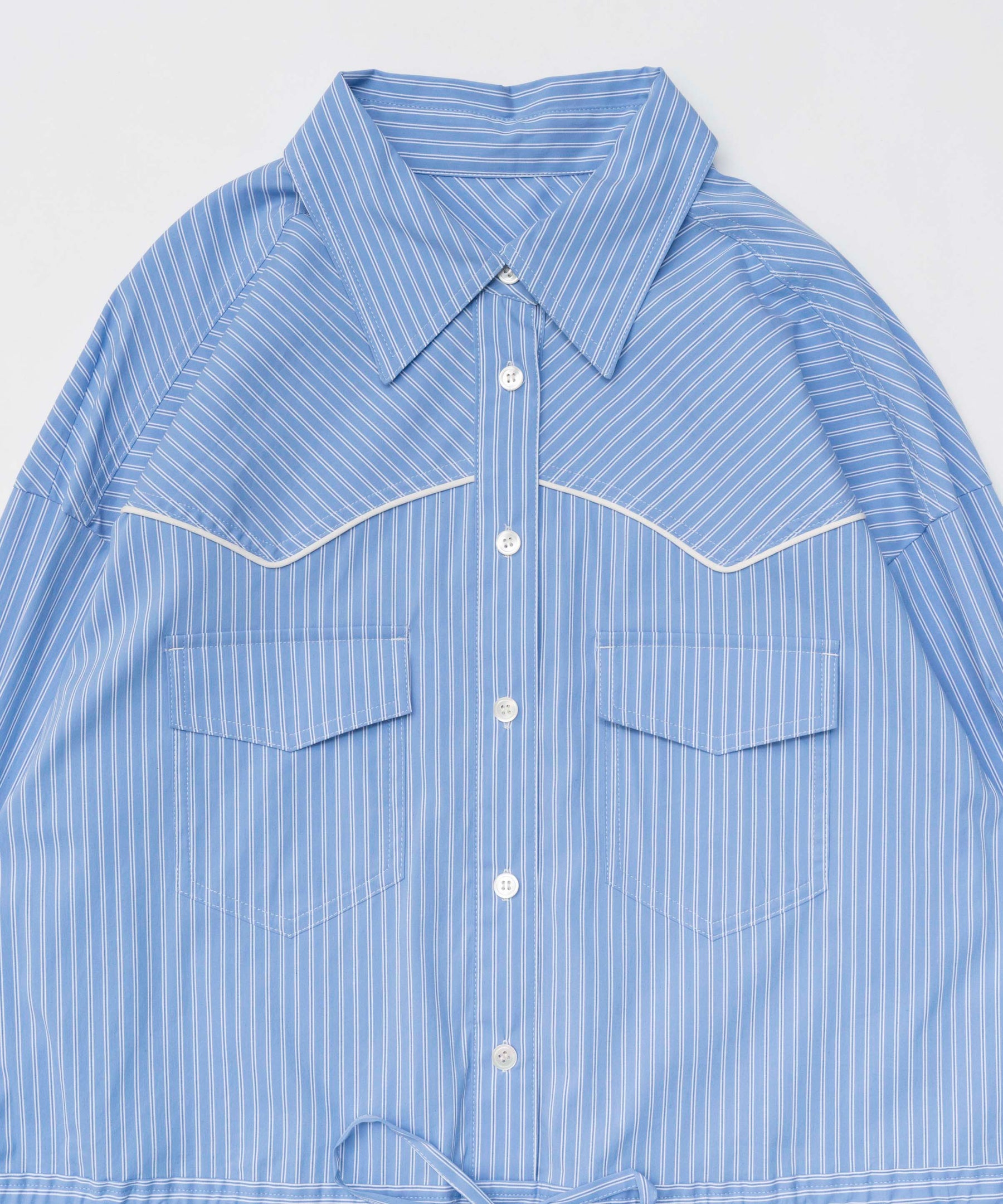 【25SPRING PRE-ORDER】2way Western Shirt All In One Outfit