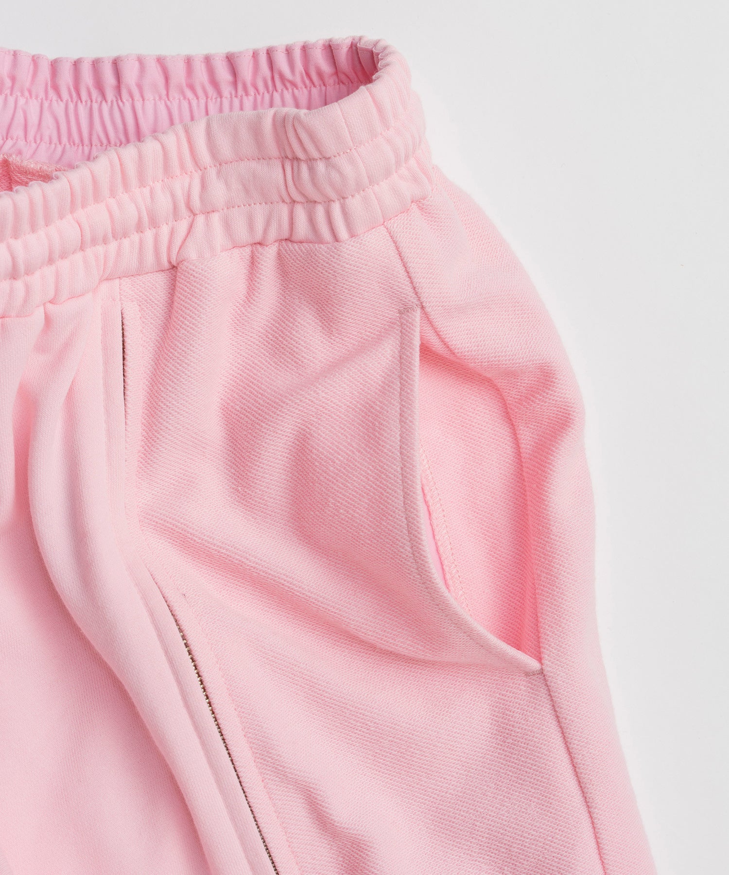 Front Zip Sweat Pants