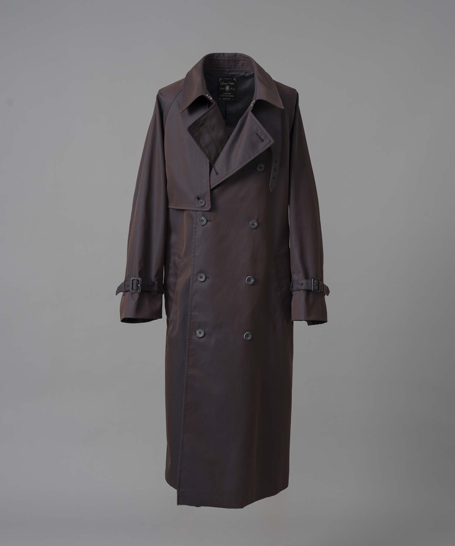 120/2/2/2/2/2/SUVIN Cotton Gabardine Prime-Over Trench Coat