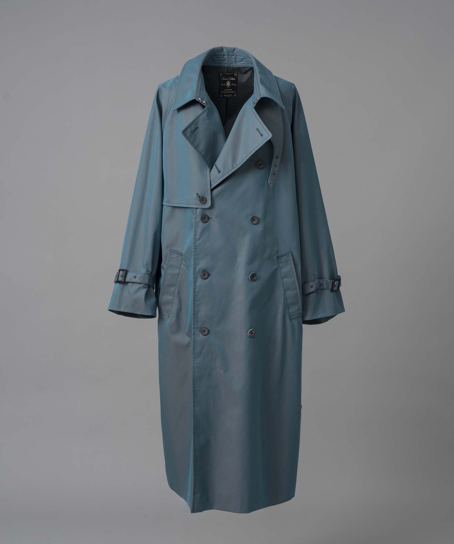 120/2/2/2/2/2/SUVIN Cotton Gabardine Prime-Over Trench Coat