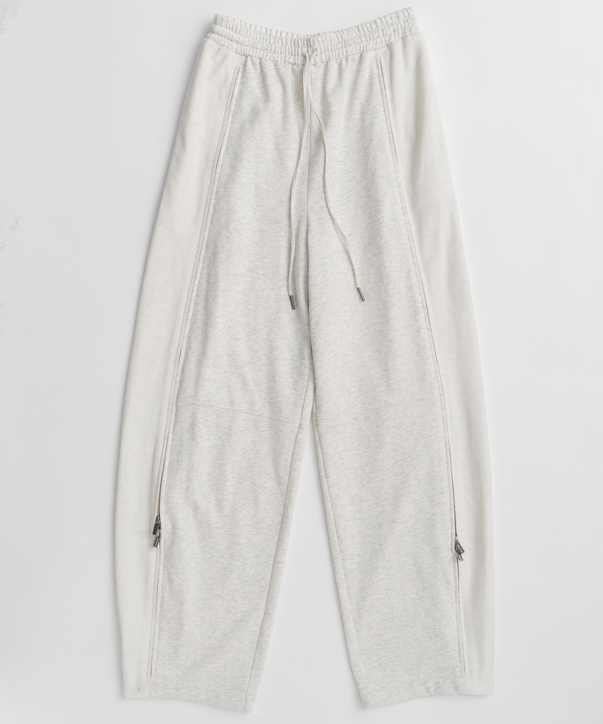 Front Zip Sweat Pants