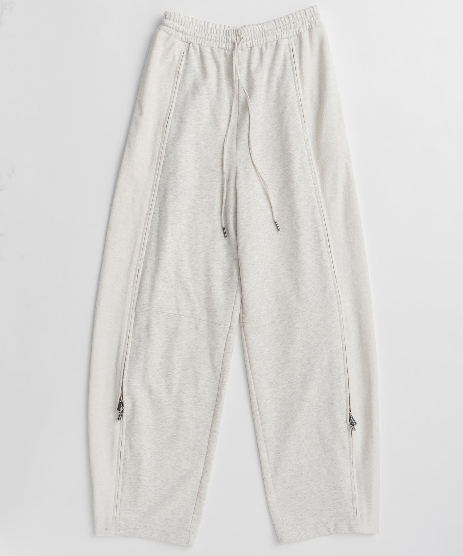 Front Zip Sweat Pants