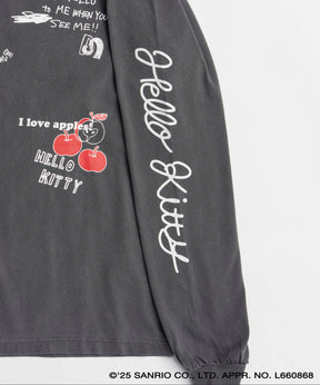 [HELLO KITTY × MAISON SPECIAL] HELLO KITTY Hand iIllust Long-Sleeve T-Shirt