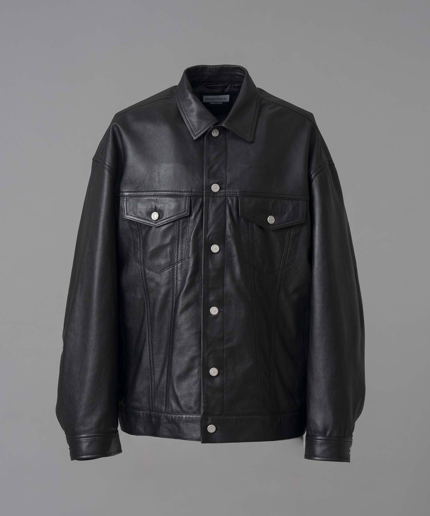 [24AW Pre-Order] Sheep Leather Prime-Over 3rd Jacket