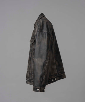 【24AW PRE-ORDER】Sheep Leather Prime-Over 3rd Jacket