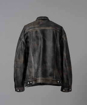 [24AW Pre-Order] Sheep Leather Prime-Over 3rd Jacket