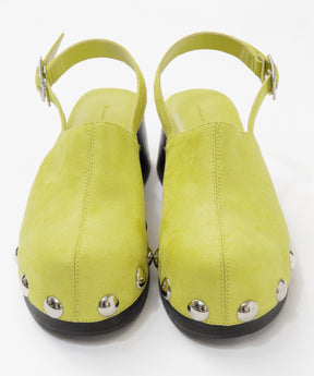 【26SPRING PRE-ORDER】Volume Studded Wood Clogs