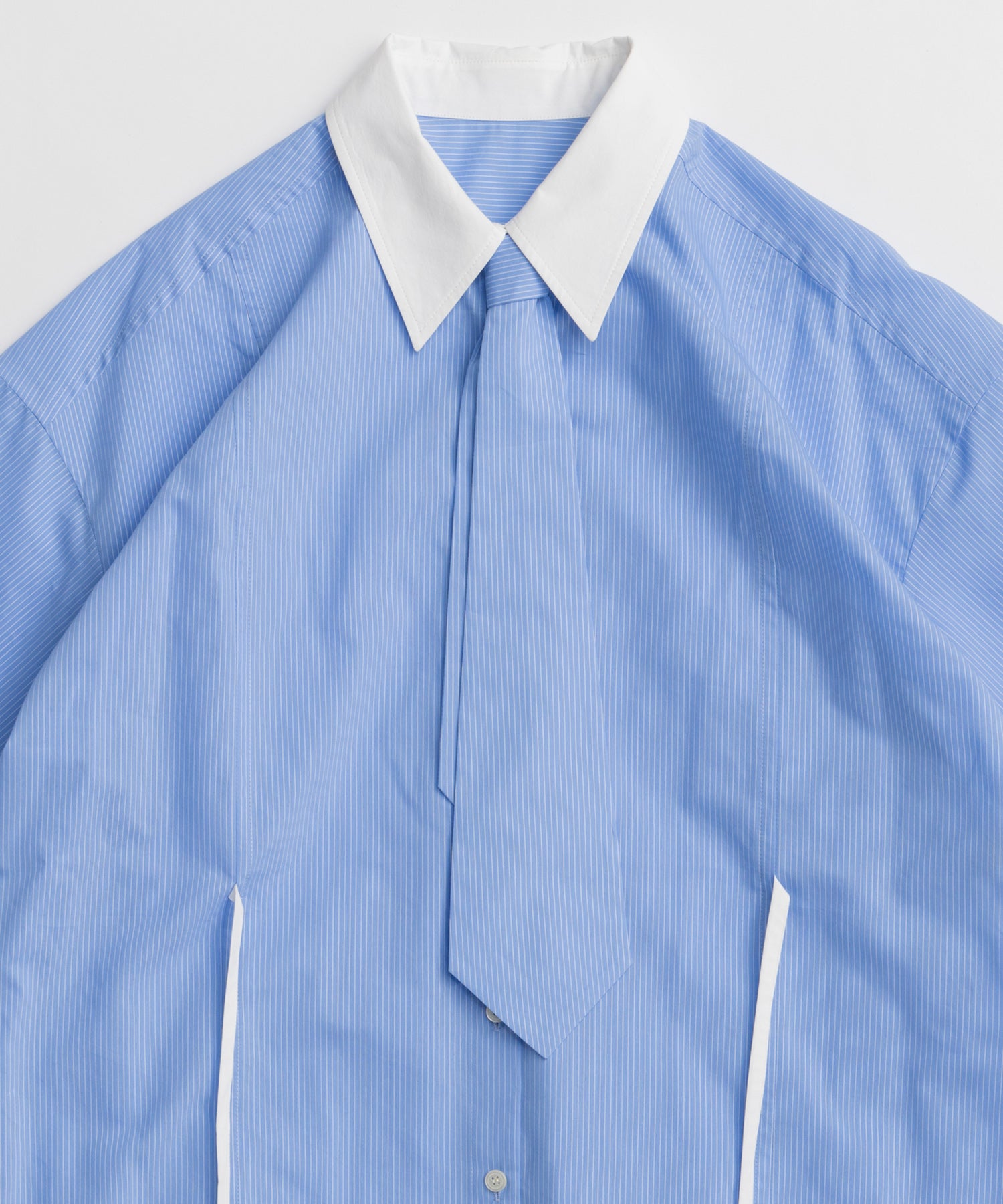 [2026Summer PRE-ORDER] Half-Sleeve Over Tie Shirt