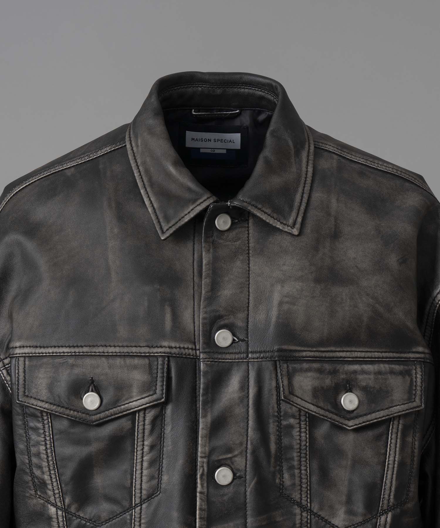 【24AW PRE-ORDER】Sheep Leather Prime-Over 3rd Jacket