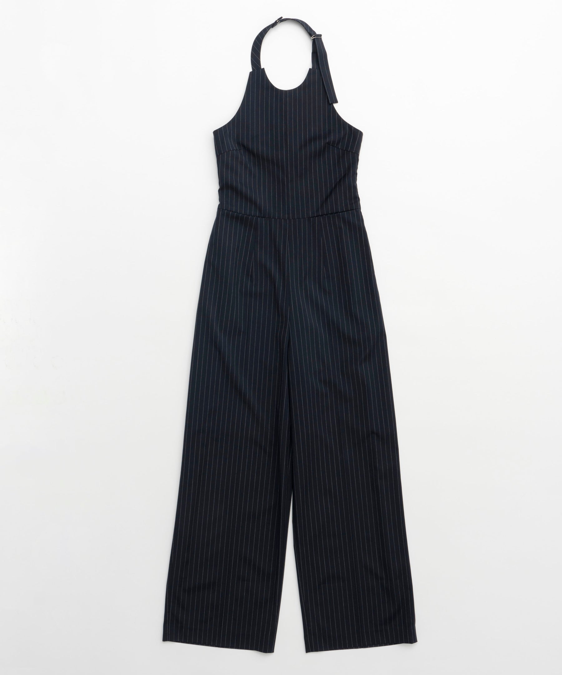 新品American Sleeve Stripe Jumpsuit季節感春夏