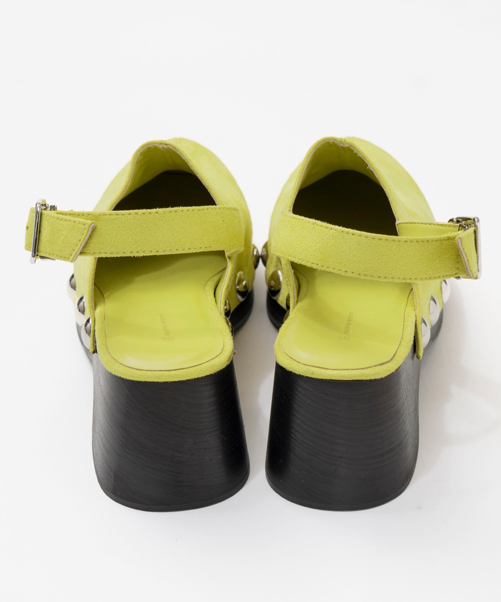 【26SPRING PRE-ORDER】Volume Studded Wood Clogs