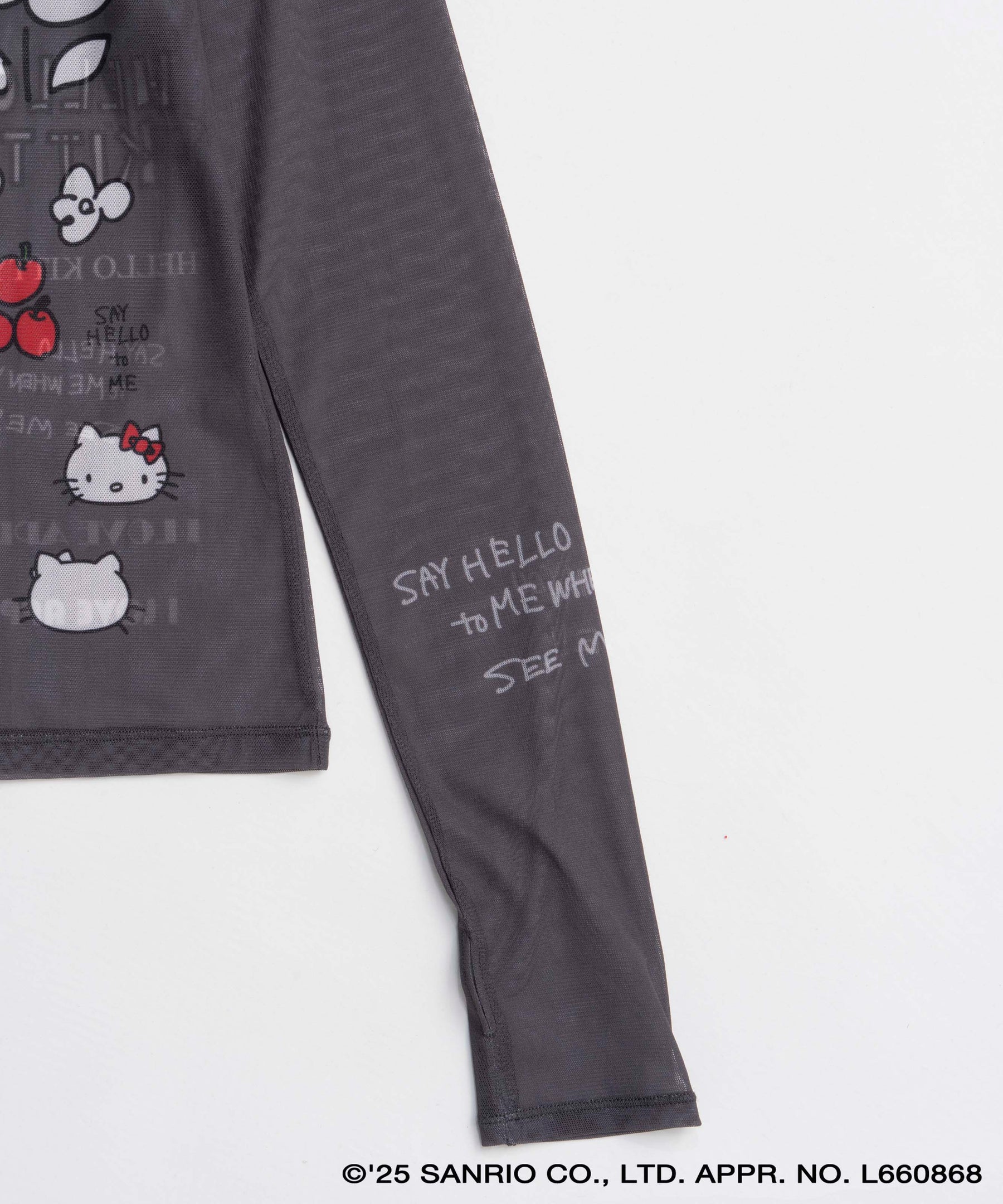 [HELLO KITTY × MAISON SPECIAL] HELLO KITTY Mesh Inner