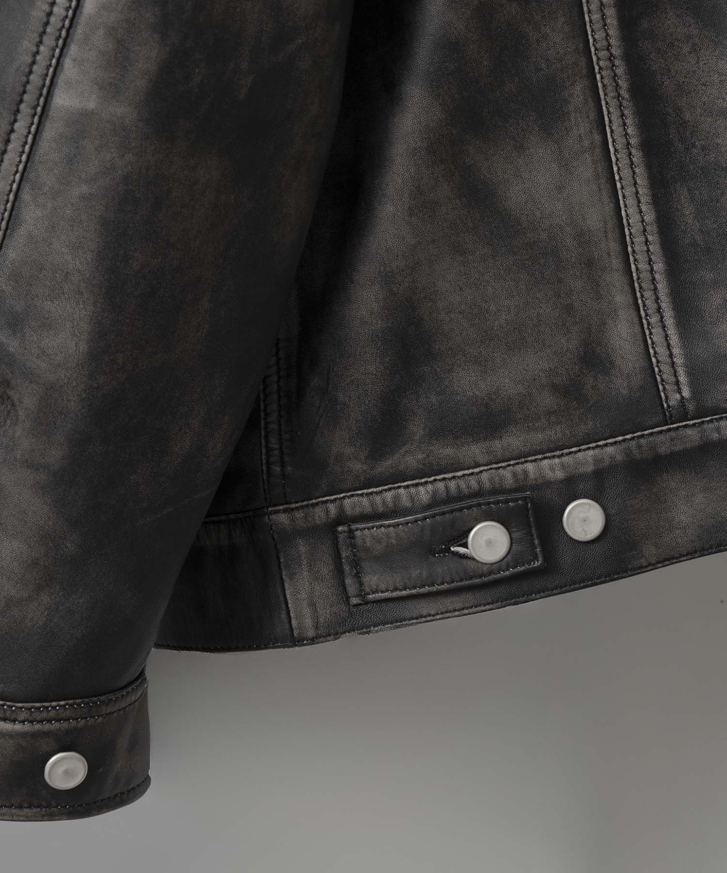 【24AW PRE-ORDER】Sheep Leather Prime-Over 3rd Jacket