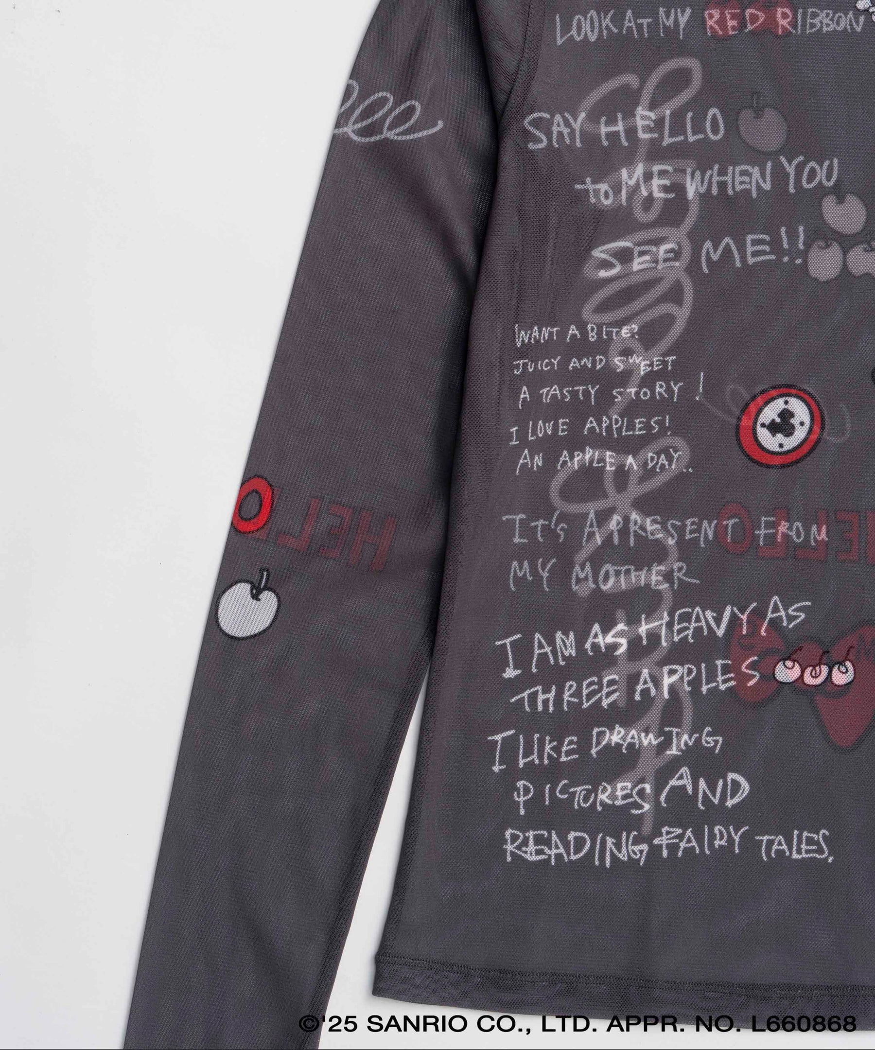 [HELLO KITTY × MAISON SPECIAL] HELLO KITTY Mesh Inner