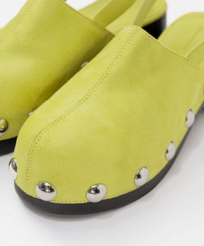 【26SPRING PRE-ORDER】Volume Studded Wood Clogs