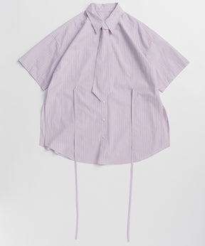[2026Summer PRE-ORDER] Half-Sleeve Over Tie Shirt