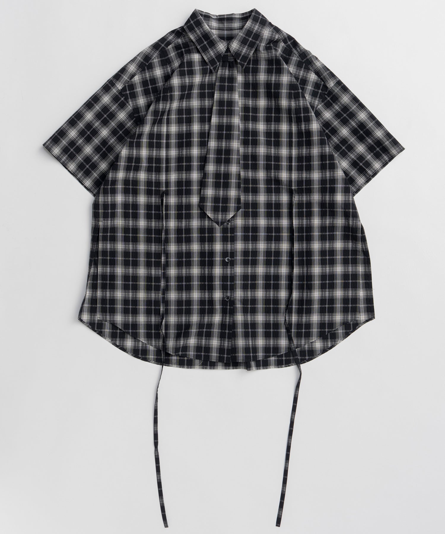 [2026Summer PRE-ORDER] Half-Sleeve Over Tie Shirt