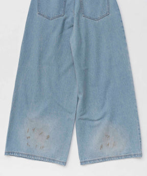 【25SPRING PRE-ORDER】Waist Tuck Wide Denim Pants