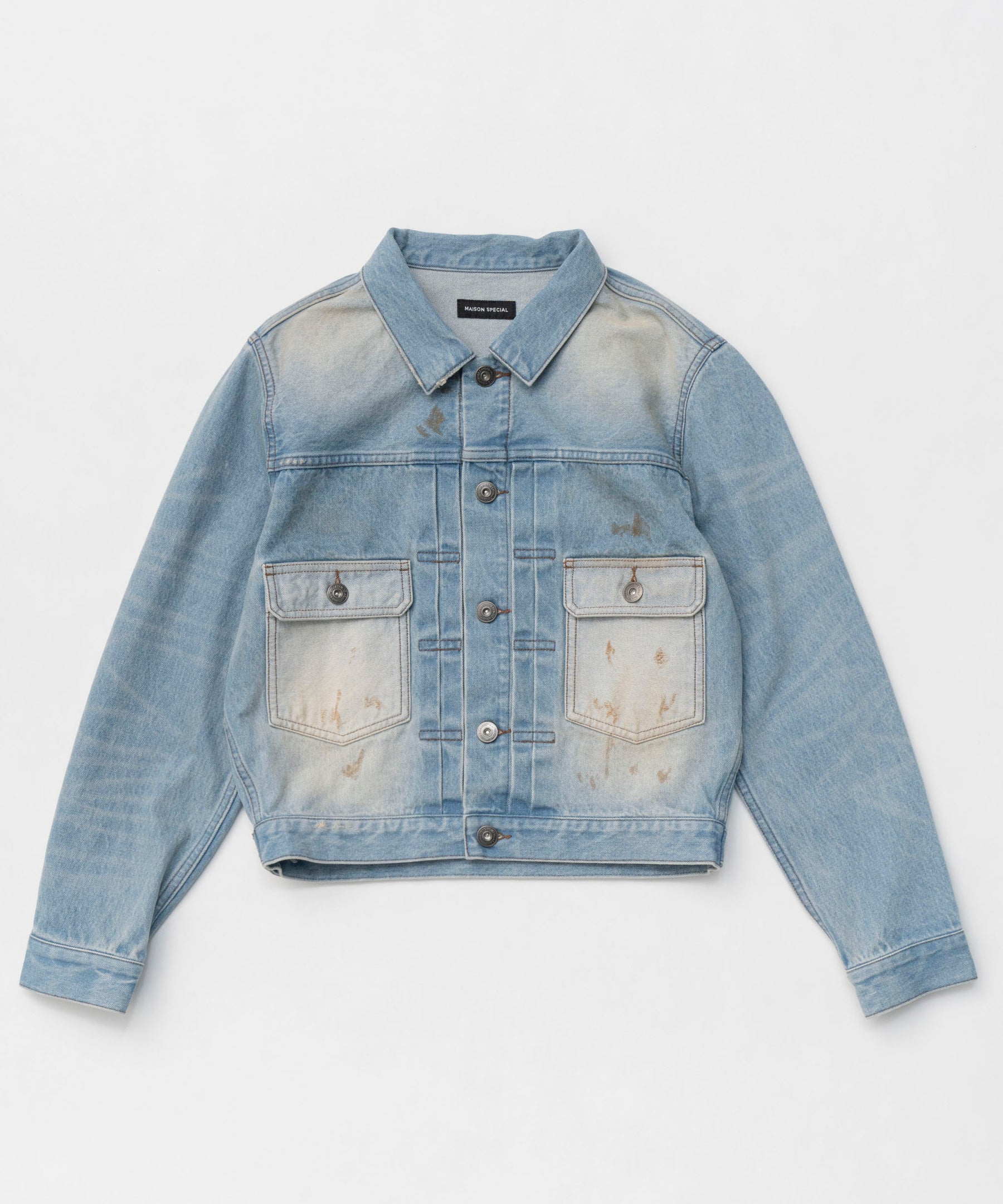 【25SPRING PRE-ORDER】Mud Draw Ring Die Denim Jacket