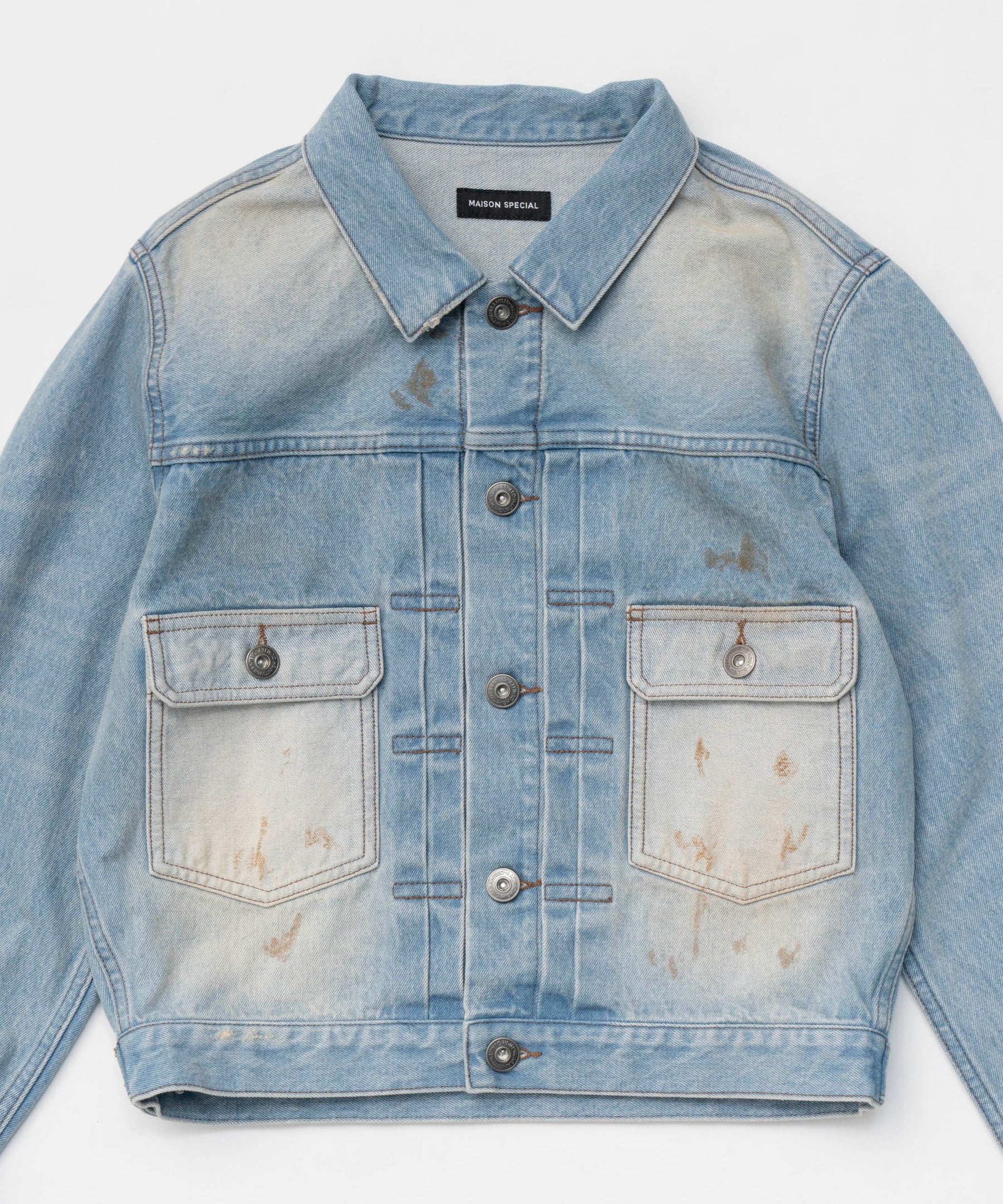 【25SPRING PRE-ORDER】Mud Draw Ring Die Denim Jacket