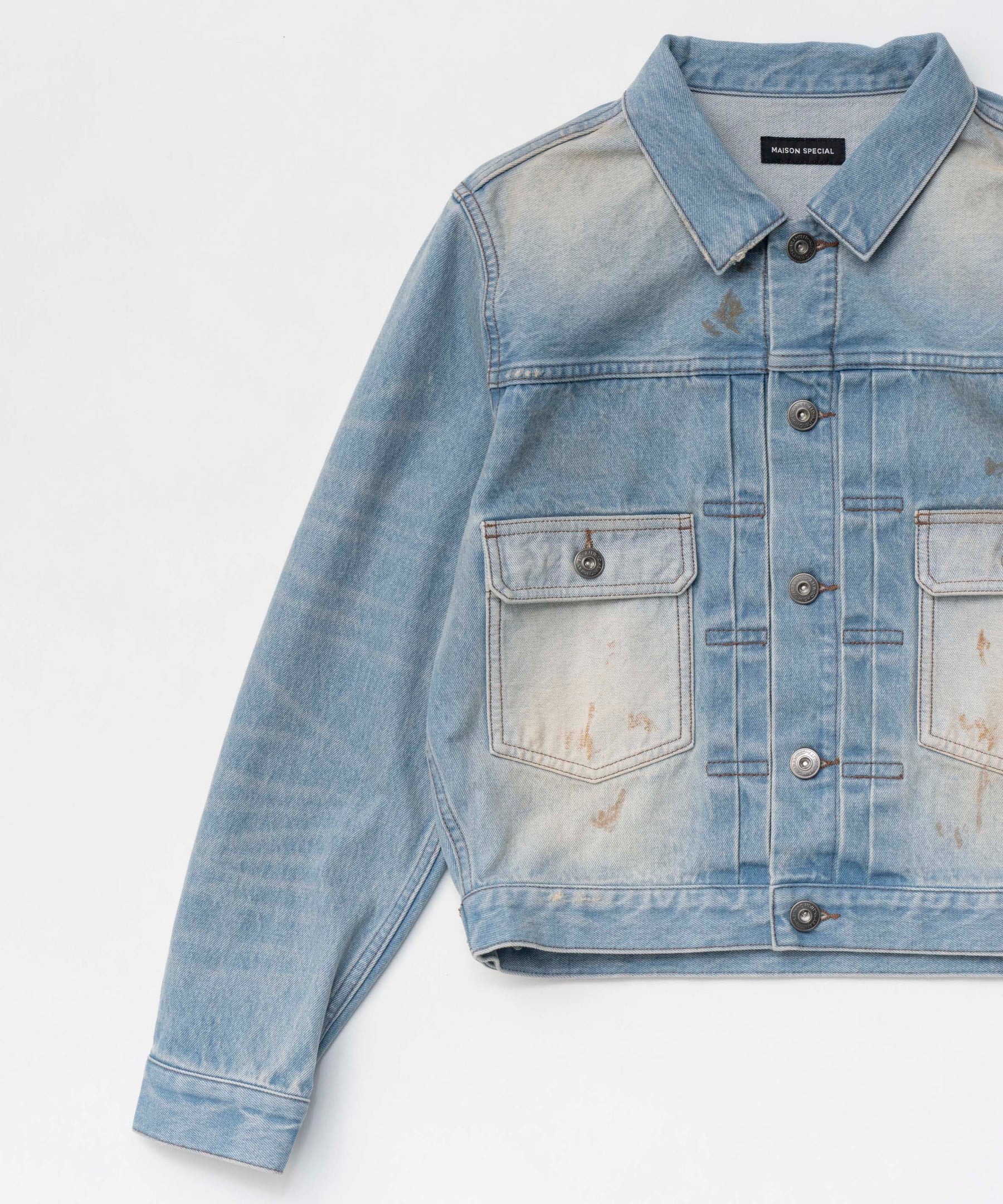 【25SPRING PRE-ORDER】Mud Draw Ring Die Denim Jacket