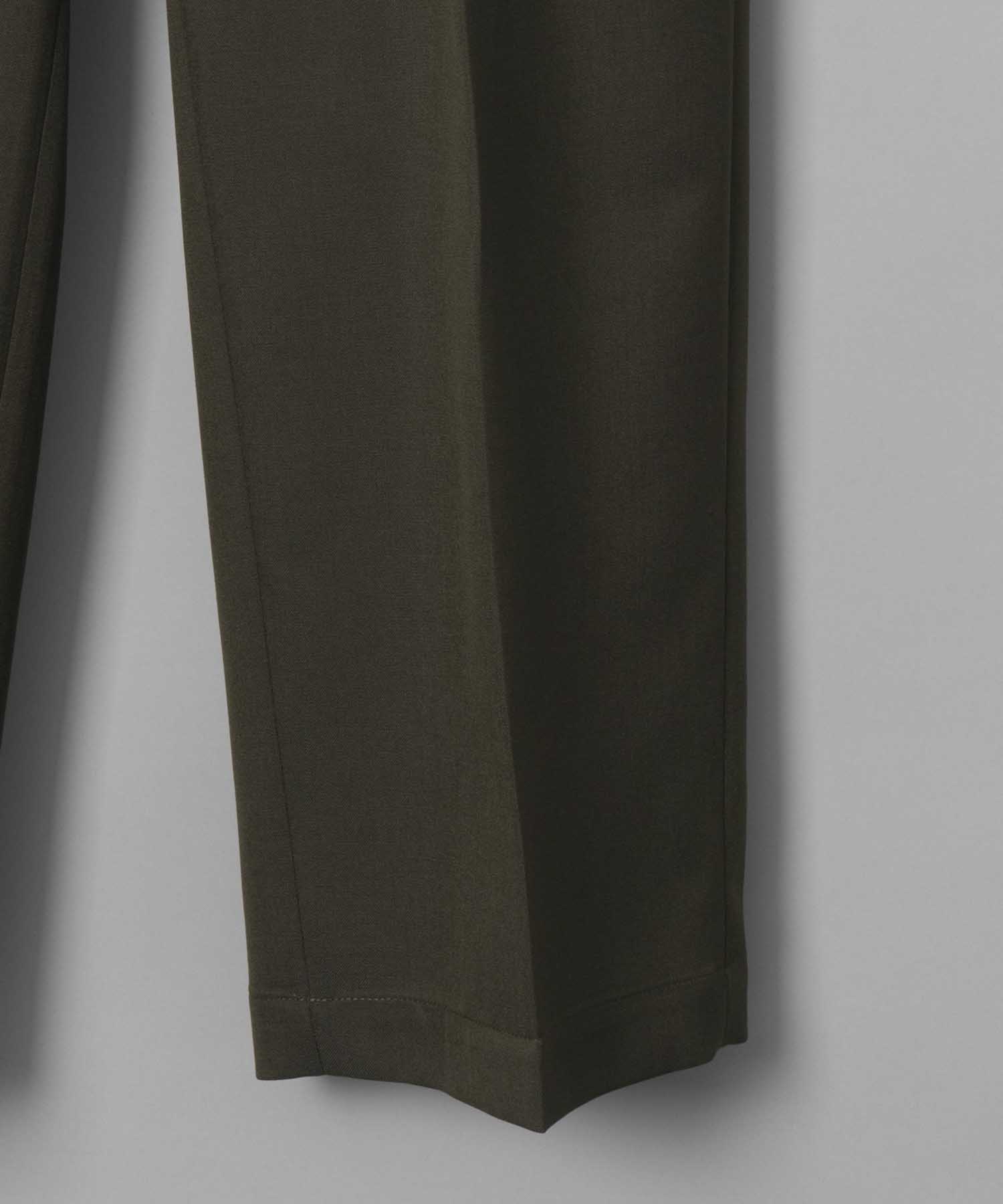 Wool Mix Prime Wide One-Tuck Wide Pants