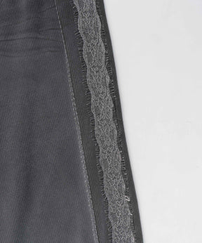 【25SPRING PRE-ORDER】Lace Material Line Sweatpants