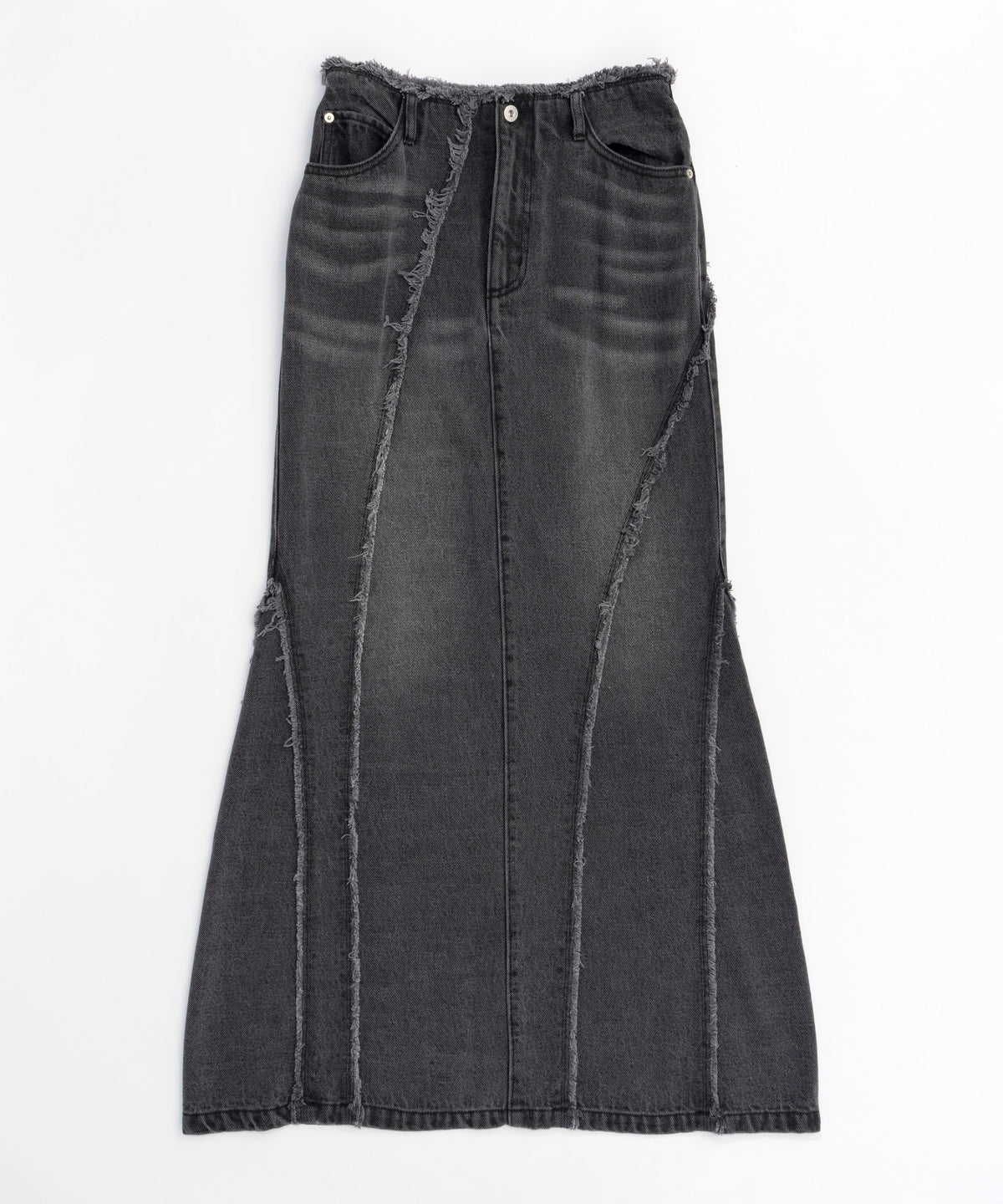 【24AUTUMN PRE-ORDER】Cellulose Denim Maxi Skirt