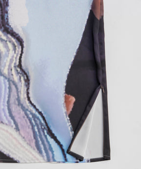 【PRE-ORDER】Book Wave 2WAY High-Slit Skirt