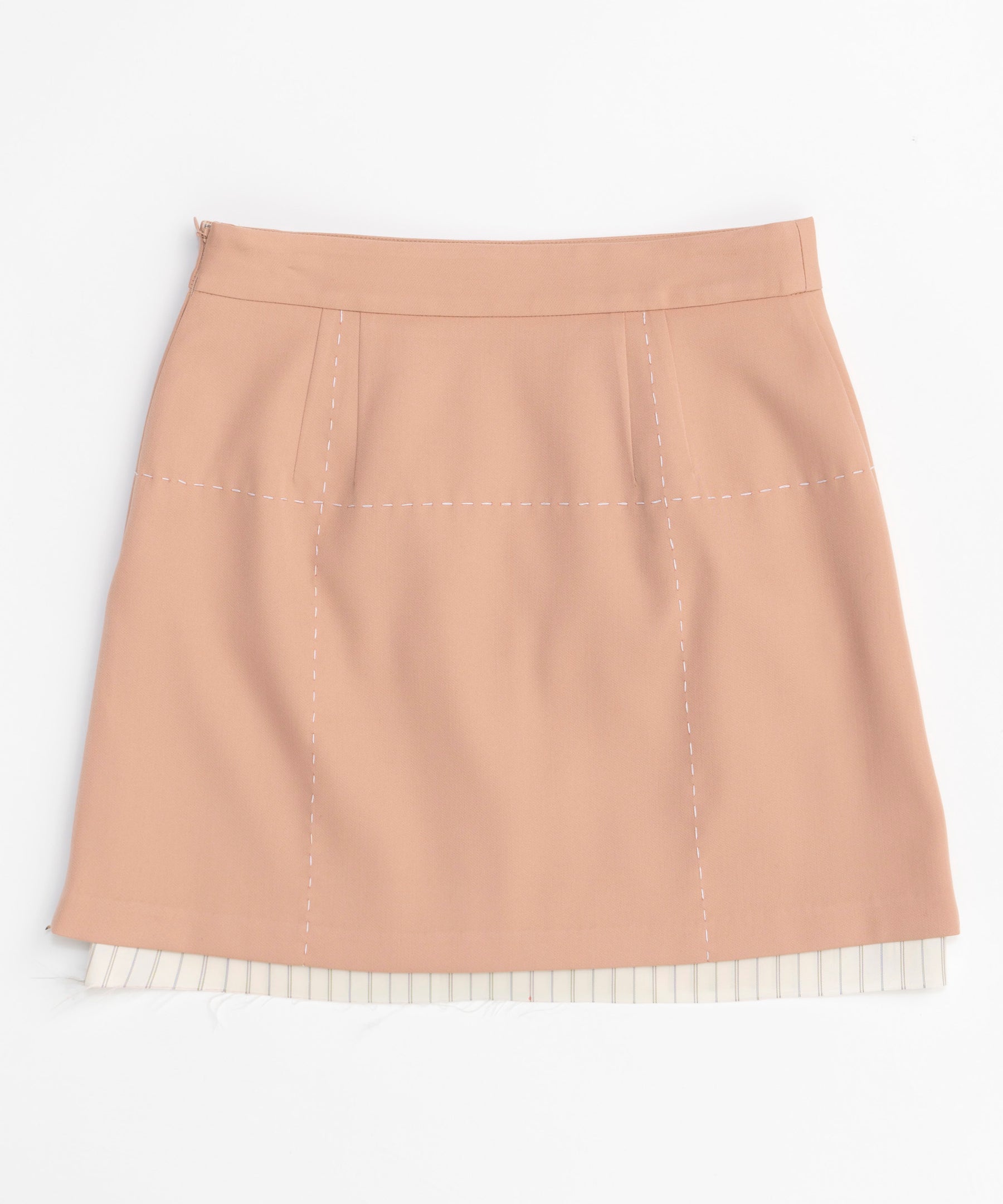 [24Autumn Pre-Order] Low Waist Stitch Mini Skirt