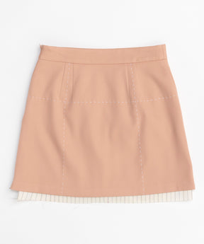 [24Autumn Pre-Order] Low Waist Stitch Mini Skirt