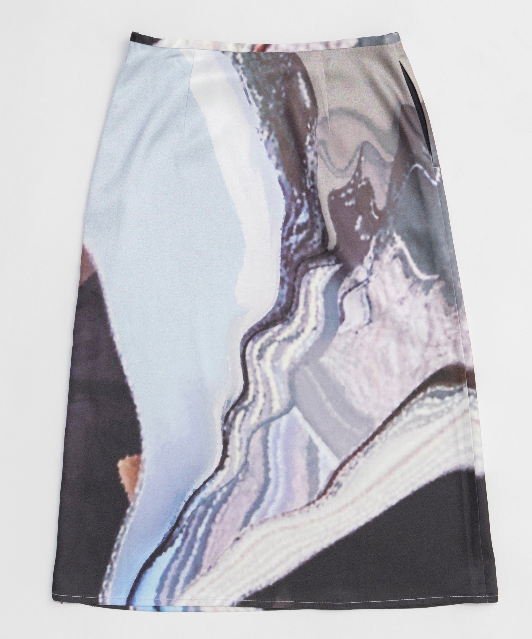 【PRE-ORDER】Book Wave 2WAY High-Slit Skirt