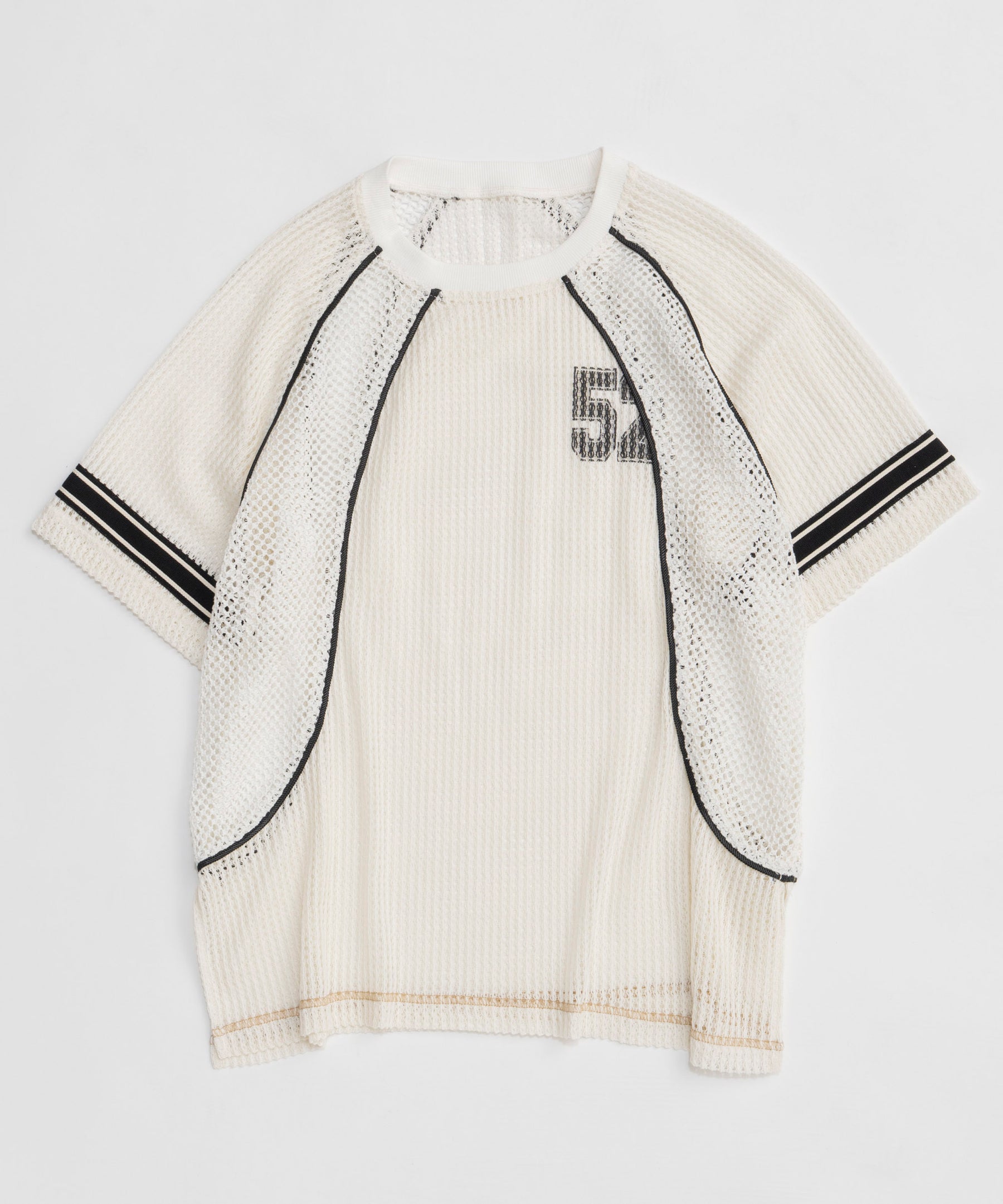 Numbering Mesh T-Shirt