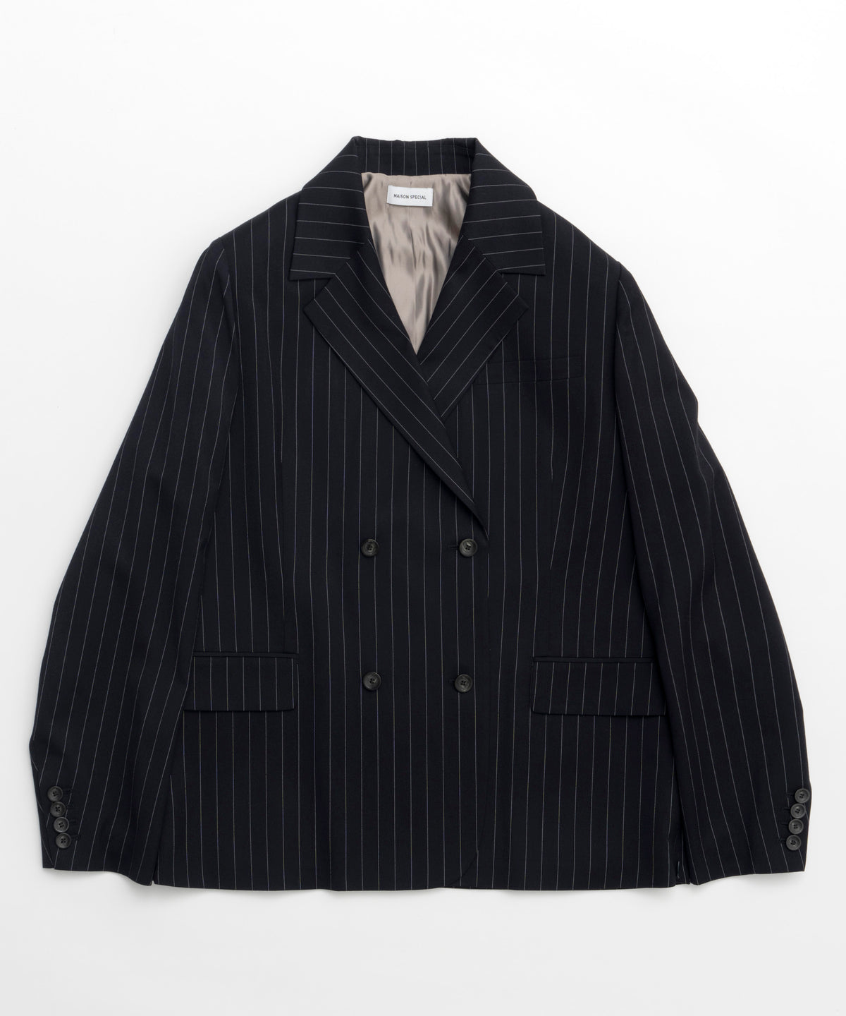 【24SPRING PRE-ORDER】Side Zip Double Breasted Jacket