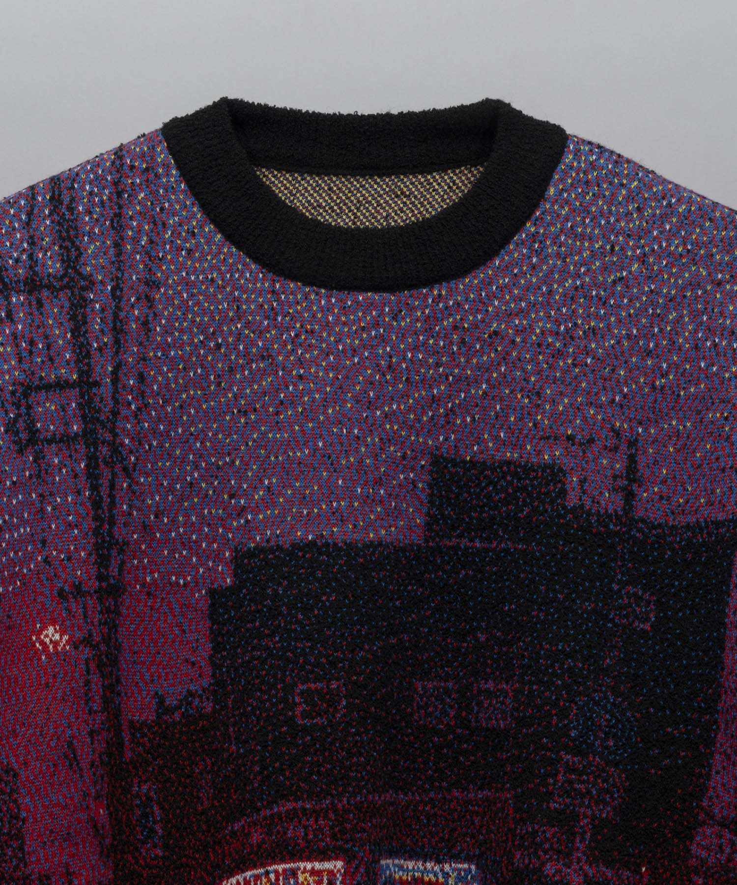 【11/16（土）12:00販売開始】【KEITA MORIMOTO for MAISON SPECIAL】6 Colors Jacquard Prime-Over Crew Neck Knit Pullover