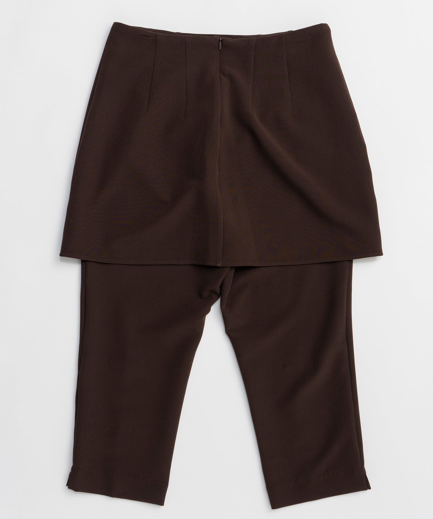 【26SPRING PRE-ORDER】Mini Skirt Layer Capri Pants