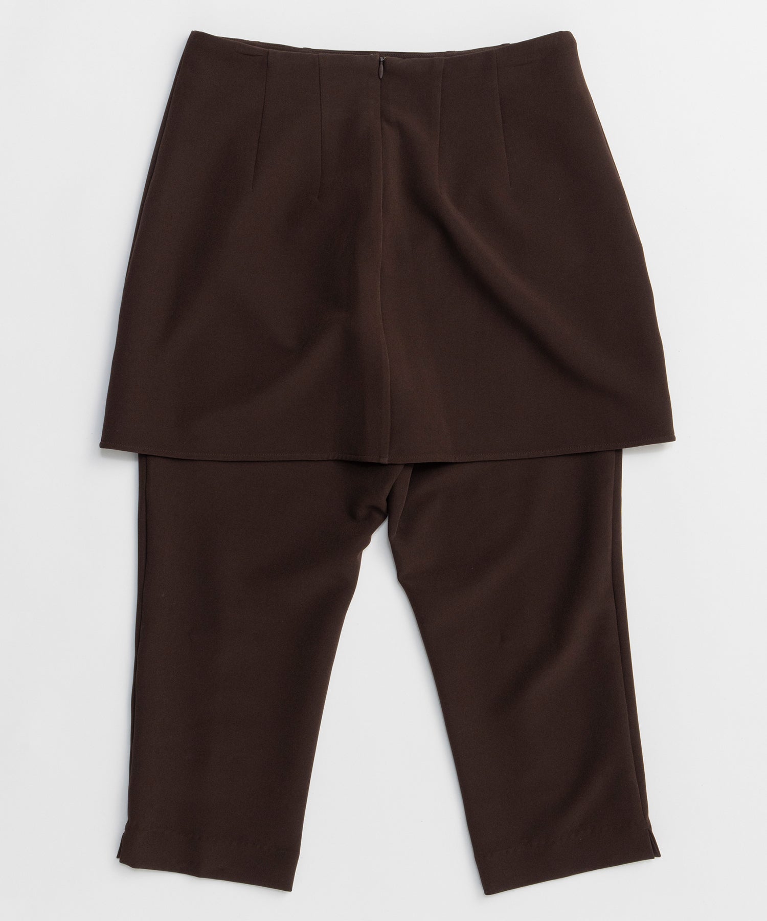 【26SPRING PRE-ORDER】Mini Skirt Layer Capri Pants