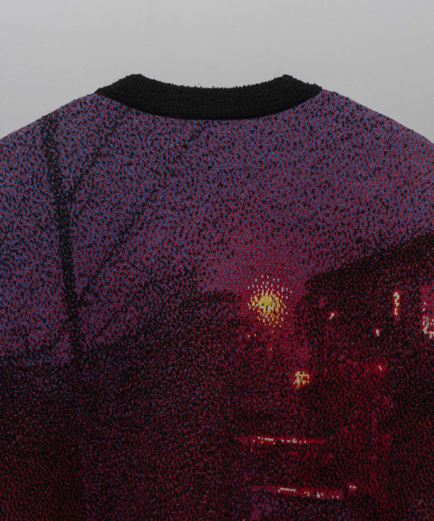 【11/16（土）12:00販売開始】【KEITA MORIMOTO for MAISON SPECIAL】6 Colors Jacquard Prime-Over Crew Neck Knit Pullover