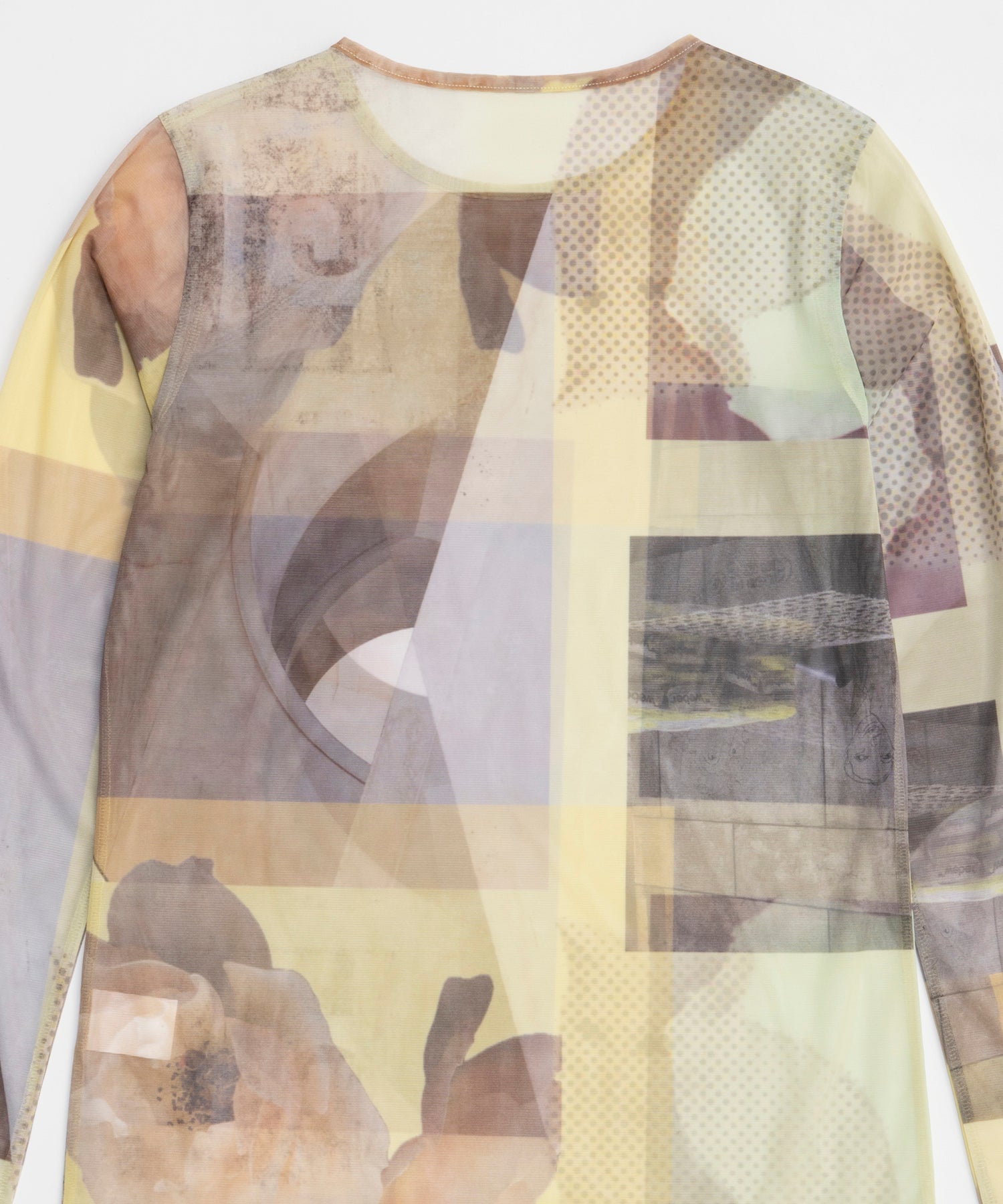 Photo Collage Mesh Tops