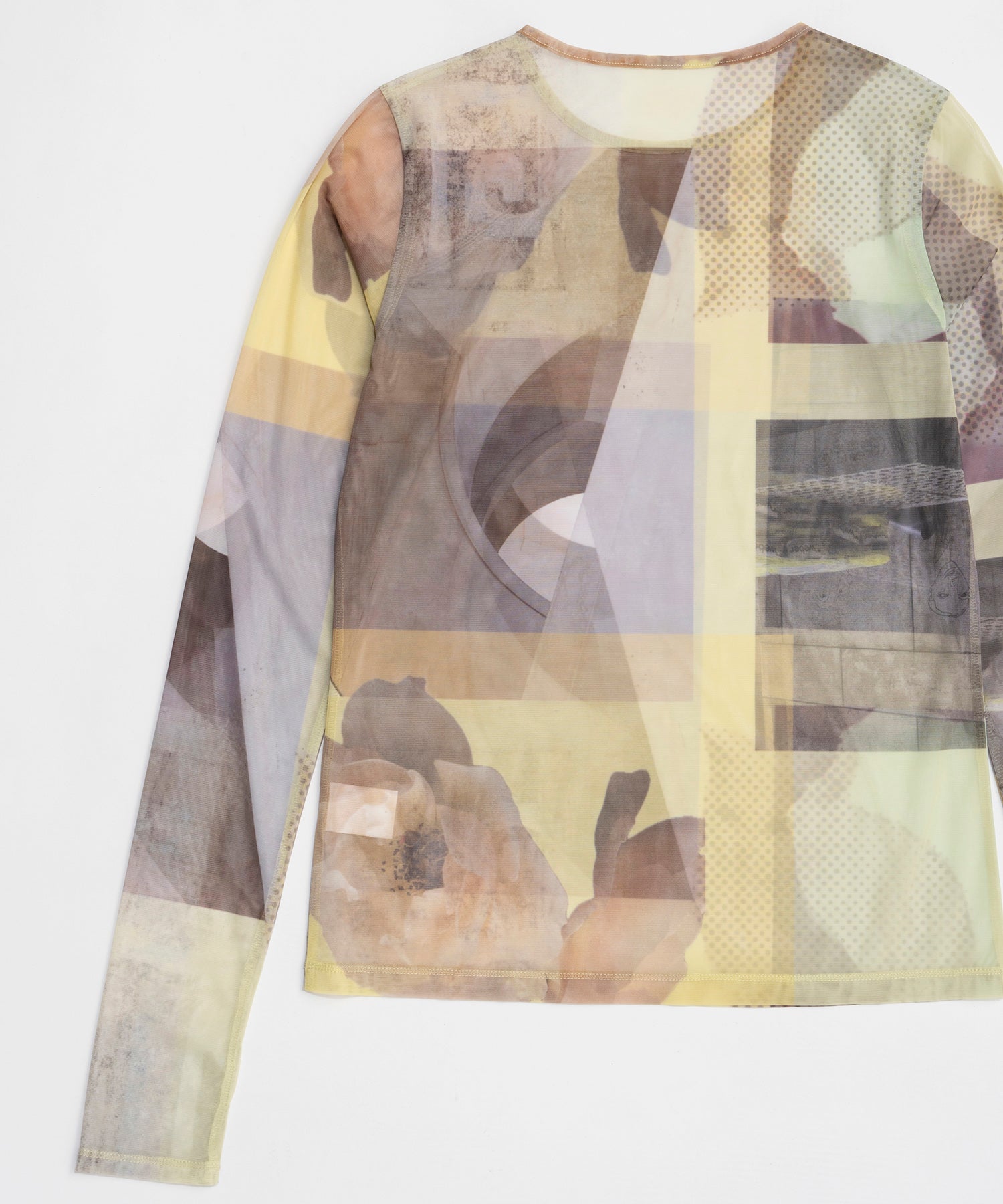 Photo Collage Mesh Tops