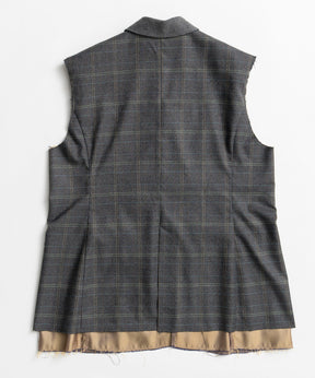 【26AUTUMN PRE-ORDER】Classic Bicolor Oversized Vest