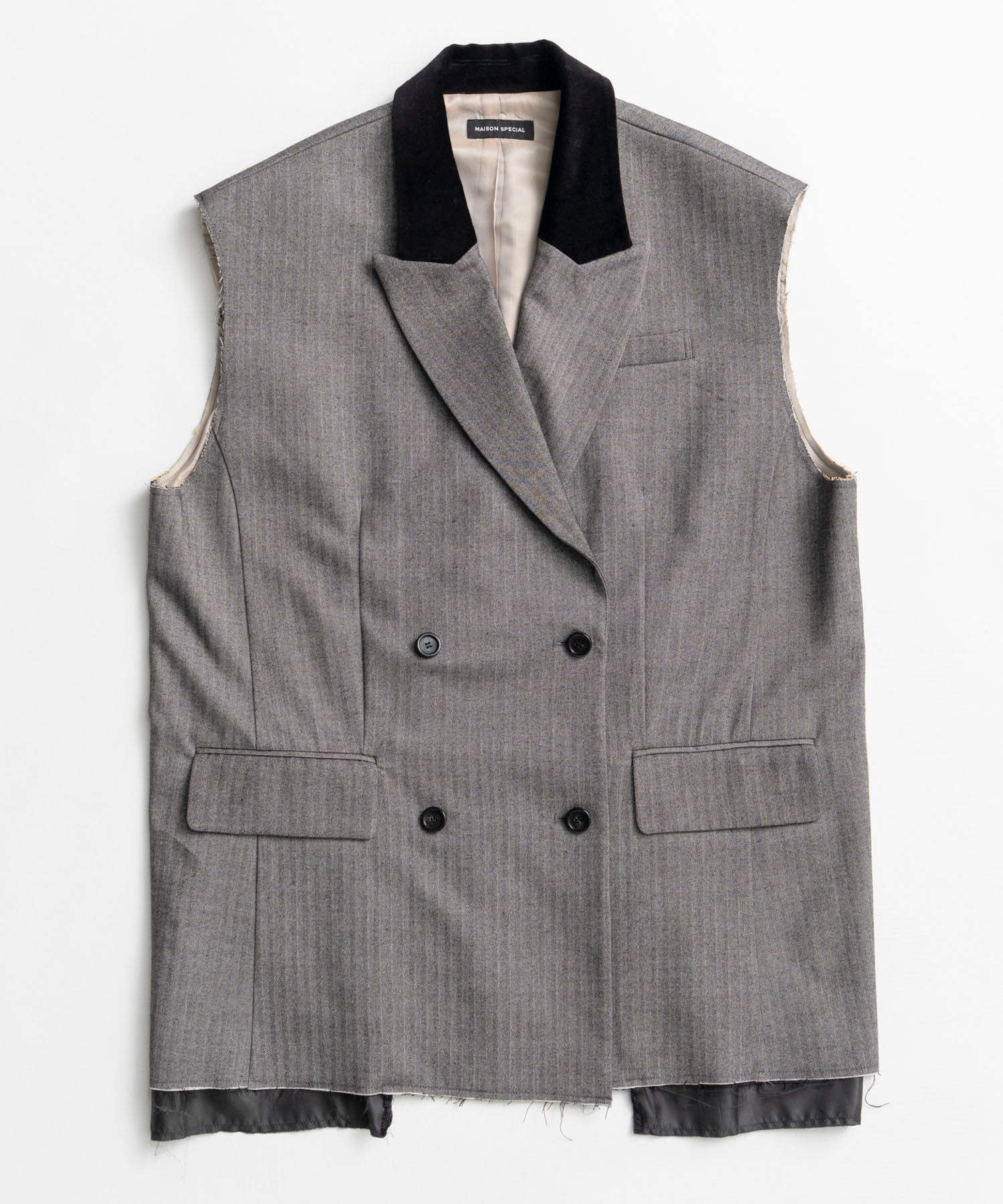 【26AUTUMN PRE-ORDER】Classic Bicolor Oversized Vest