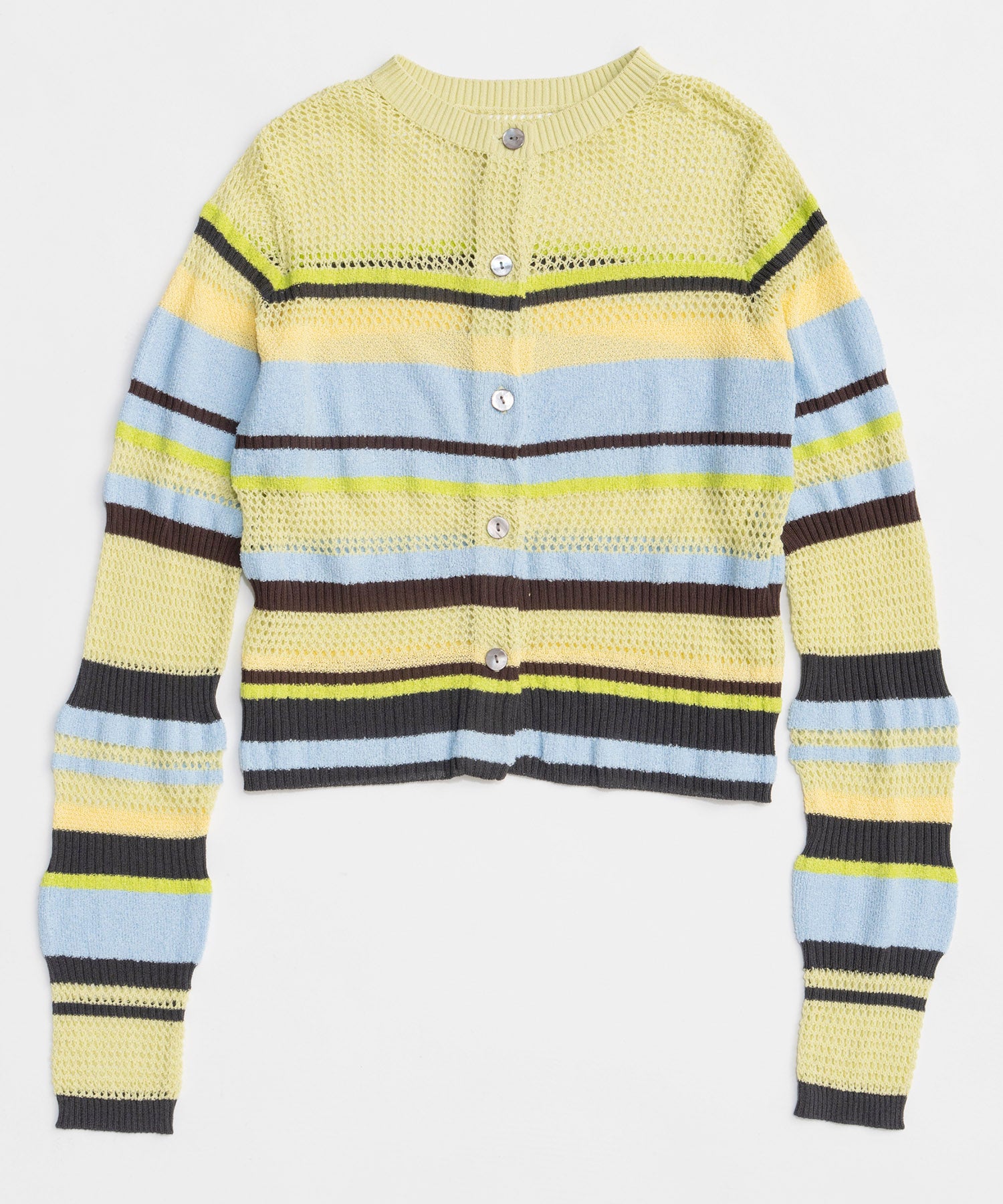 【26SPRING PRE-ORDER】Mesh Border Cardigan