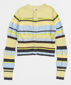 【26SPRING PRE-ORDER】Mesh Border Cardigan