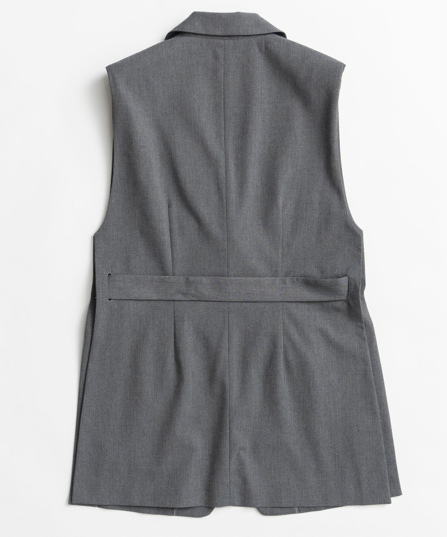 【26AUTUMN PRE-ORDER】Belted Side-Open Vest